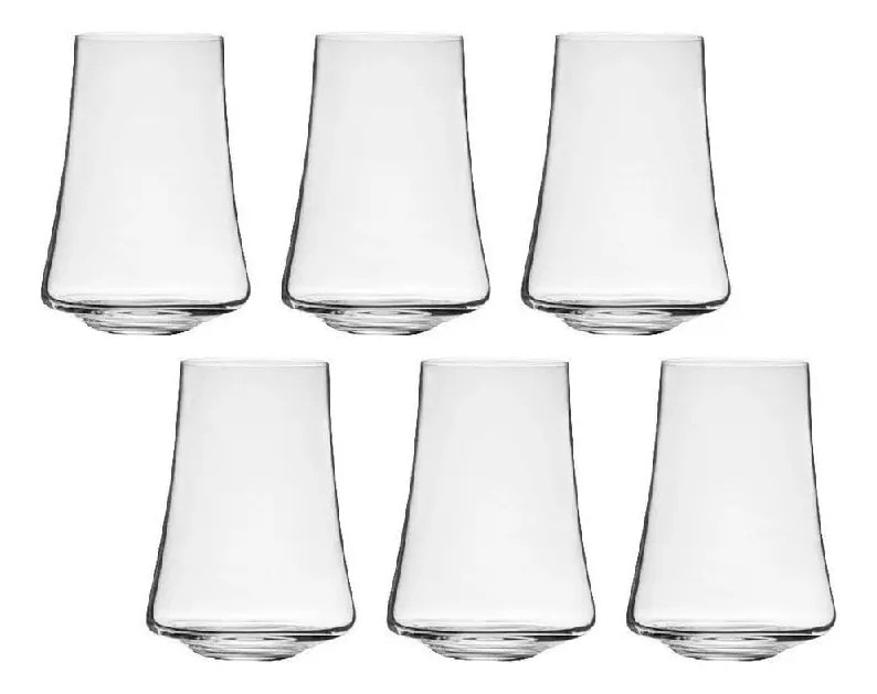 6 copos de cristal