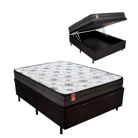Cama baú sem colchão